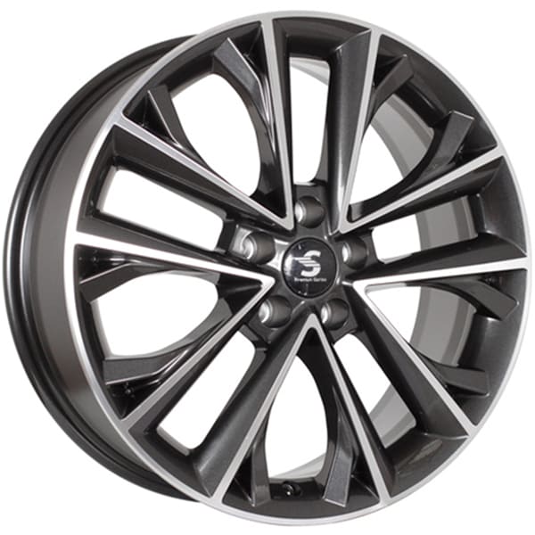 ДЛ 5*114.3 18*7 D64.1 ET40 К&К KP012 Алмаз черный