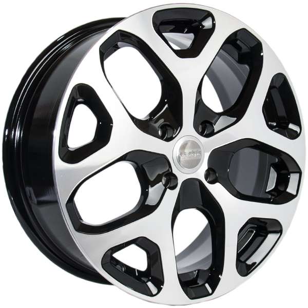 ДЛ 4*100 16*6.5 D60.1 ET50 К&К Lada Vesta ZV16 КС869 Алмаз черный конус