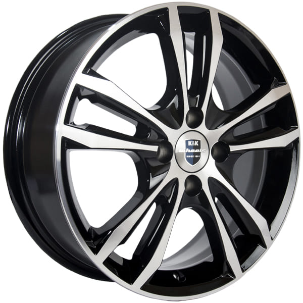 ДЛ 4*100 16*6 D60.1 ET37 К&К Samara-оригинал КС866 Алмаз черный