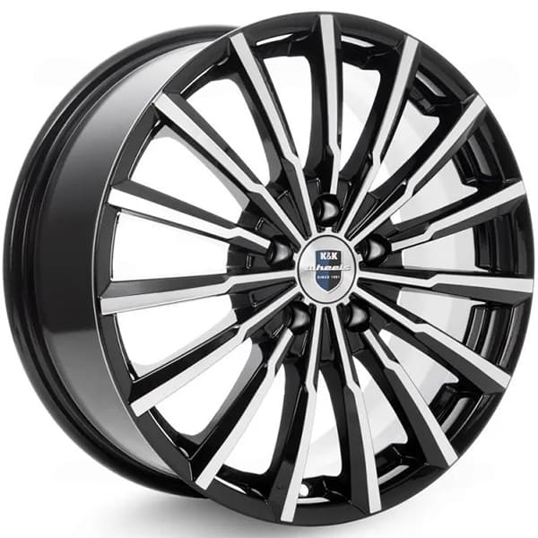 ДЛ 4*98 14*5.5 D58.5 ET40 К&К Акцент Алмаз черный