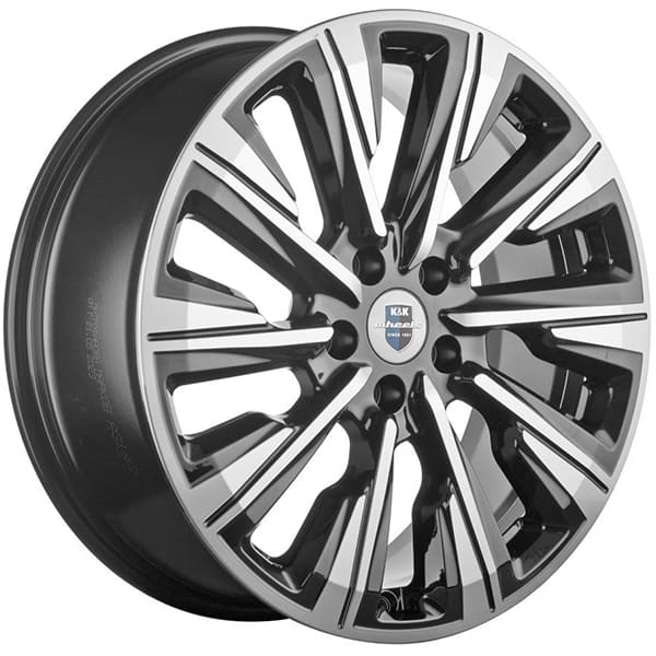 ДЛ 5*112 19*7.5 D66.6 ET44 К&К Галего Алмаз черный