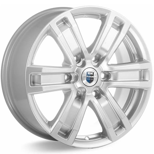 ДЛ 6*139.7 17*7.5 D92.5 ET46 К&К R7-Рольф оригинал КС457 Сильвер
