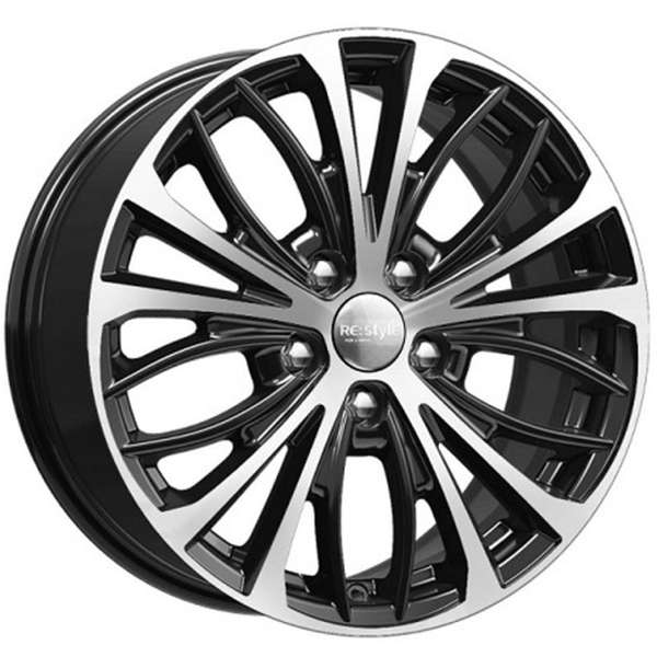 ДЛ 5*114.3 17*7.5 D67.1 ET46 К&К КС873 Алмаз черный конус