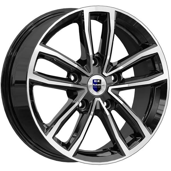 ДЛ 5*114.3 17*6.5 D66.6 ET37 К&К Каланг Алмаз черный