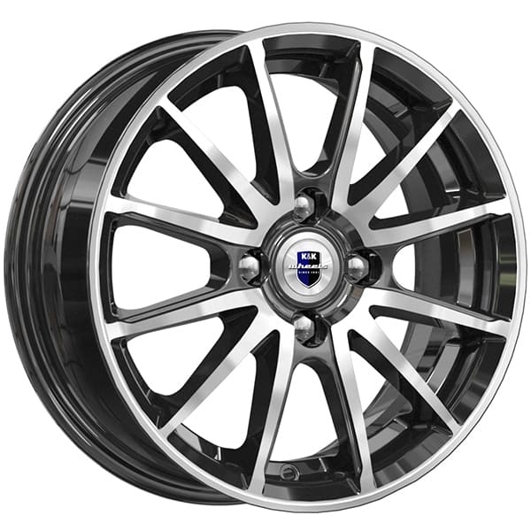 ДЛ 4*100 14*5.5 D54.1 ET40 К&К Квант Алмаз черный