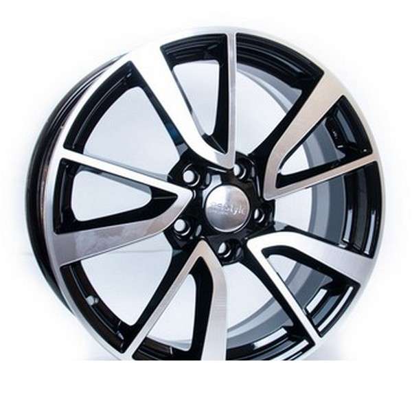 ДЛ 5*112 17*7 D66.6 ET46 К&К Audi A4 ZV17 КС699 Алмаз черный