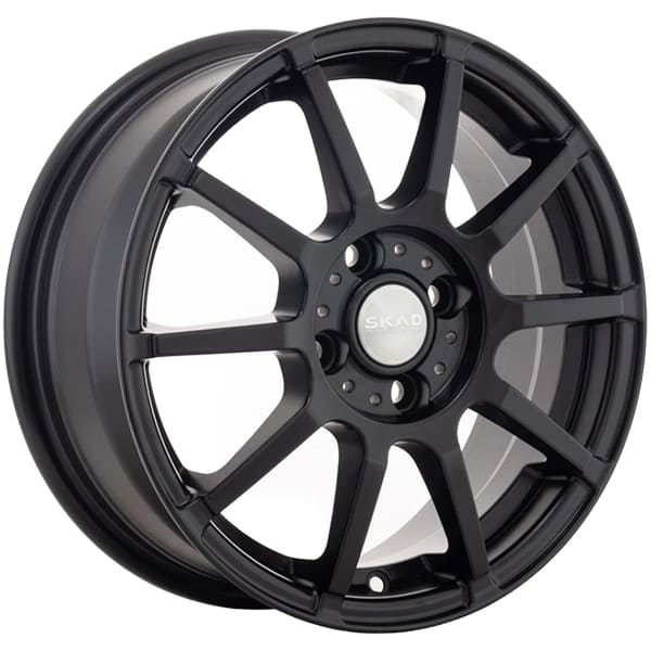 ДЛ 4*100 15*6 D60.1 ET40 Скад Акита черный бархат