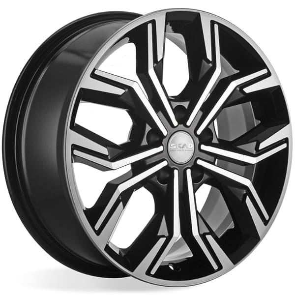 ДЛ 4*100 17*7 D67.1 ET37 Скад Амиата Алмаз