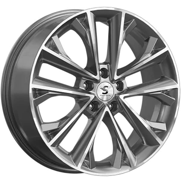 ДЛ 5*114.3 18*7 D64.1 ET40 Скад KP012 Diamond gloss graphite