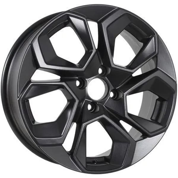 ДЛ 4*100 16*6.5 D60.1 ET45 KDW KD1620 Matt Black Painted