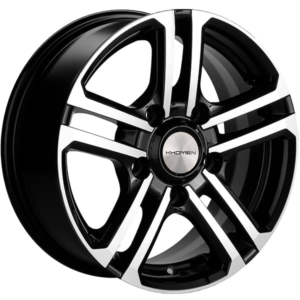 ДЛ 5*139.7 16*6.5 D98.5 ET40 KHOMEN KHW1602 Black_FP