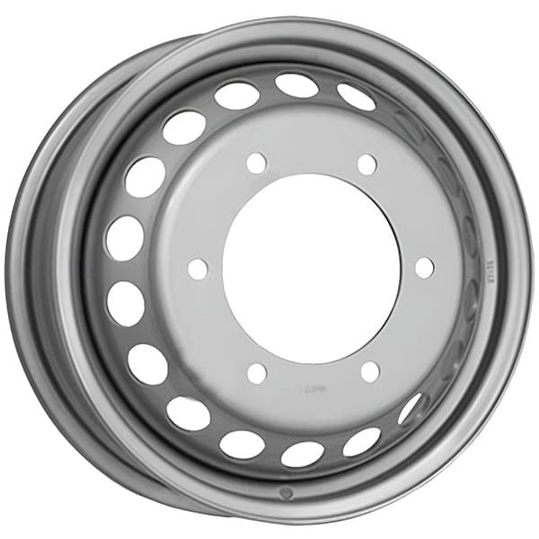 ДШ 6*205 16*5.5 D161 ET117 Mersedes Sprinter 515 Silver