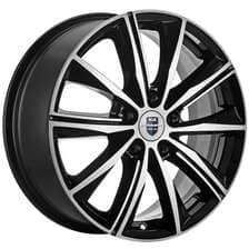 ДЛ 5*110 16*7 D67.1 ET38 К&К Арнар Алмаз черный