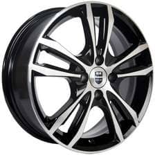 ДЛ 4*100 16*6 D54.1 ET49 К&К Samara-оригинал Алмаз черный конус